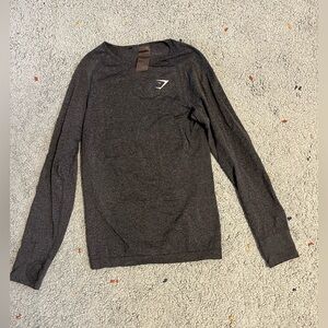 Gymshark Dark Gray Long Sleeve Tee